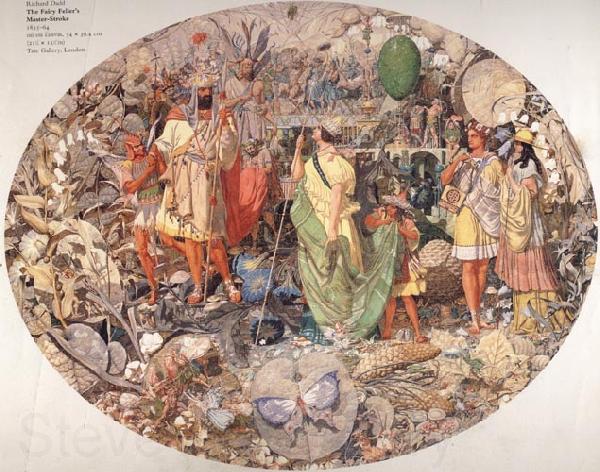 Richard  Dadd Contradiction:Oberon and Titania Spain oil painting art